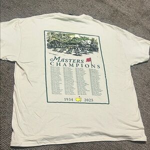 Masters Champions Tshirt